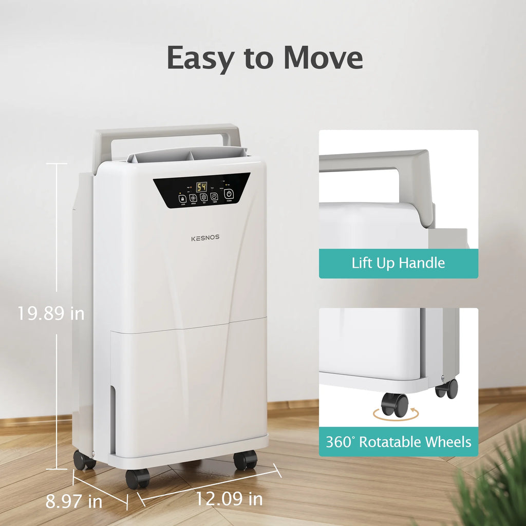 34 Pints Dehumidifier with Drain Hose X2086
