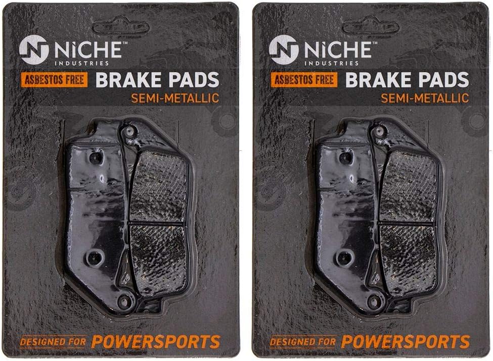 Brake and Parking Pad Set, Semi-Metallic, Pack of 2 O44786