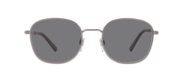 Gunmetal Oval Sunglasses O2927