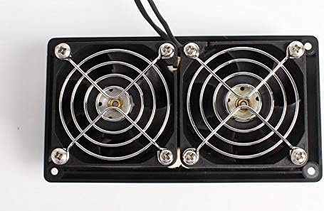 Black 25W Pack of 2 RV Air Vent Fan M6896
