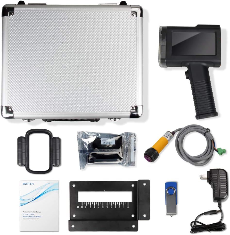 Portable Handheld Printer Labeler with 4.3 Inch HD LED Touch Screen M955982