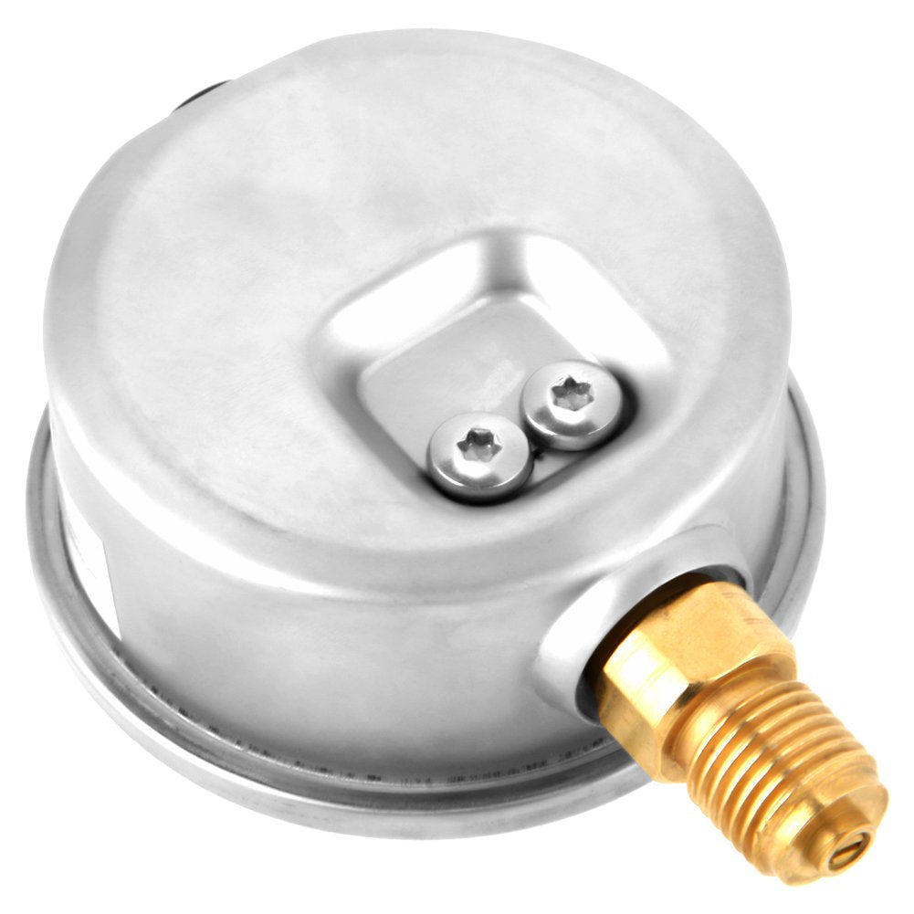 0-250Bar 0-3750PSI G1/4 63mm Mini Dial Pressure Gauge, Pack of 2 W9064