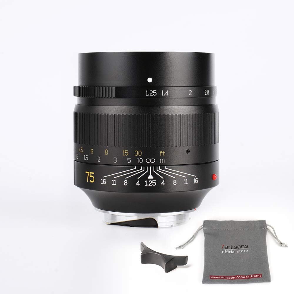 75mm F1.25 Fixed Mirrorless Camera Lens F795