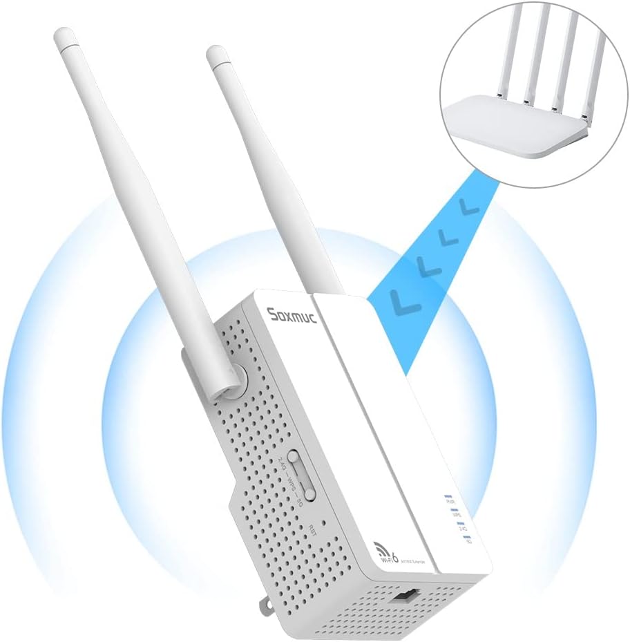 WiFi Extender AX1800 Dual Band 1800 Mbps Range Extender Pack of 2 Y7152