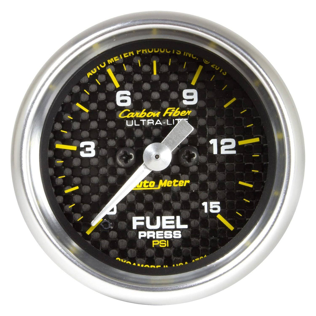 Carbon Fiber Fuel Pressure Gauge K9147