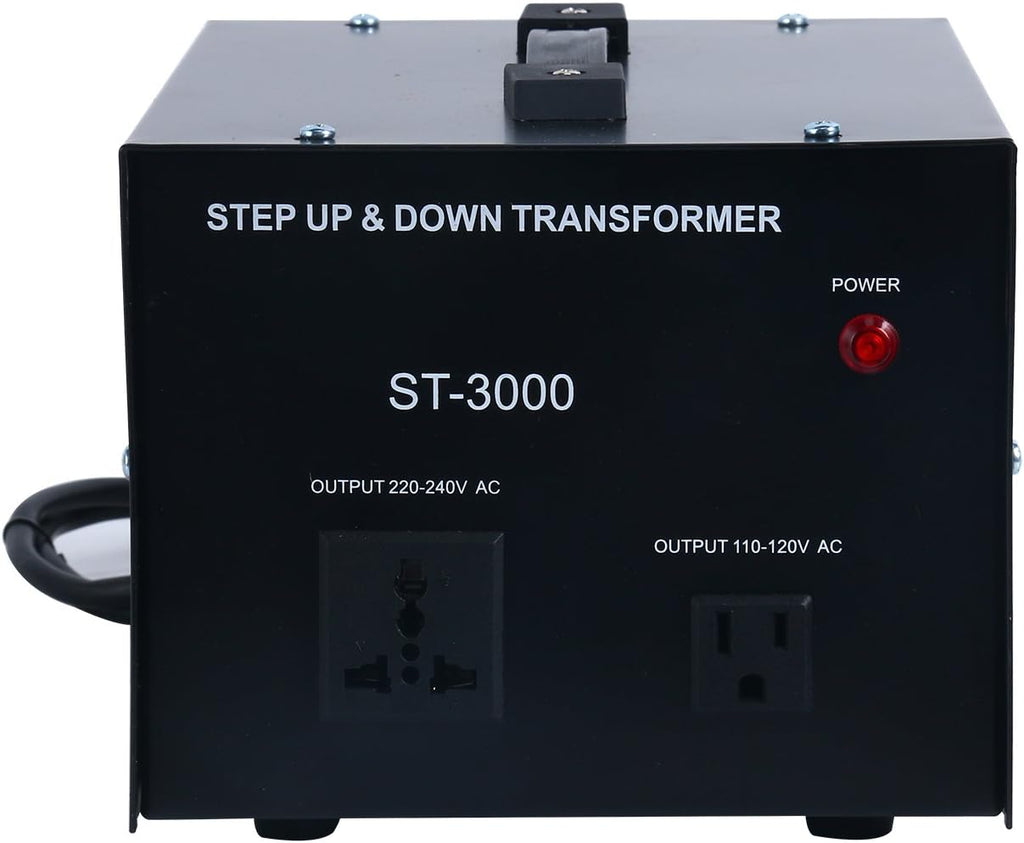 Step Up/Down Transformer 220V to 110V Voltage Power Converter 3000 Watt Pack of 2 G65464