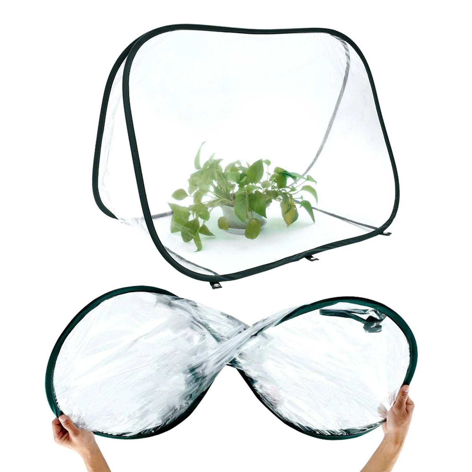 Mini Greenhouse Transparent Folding Portable Plant Growing Tent G747889