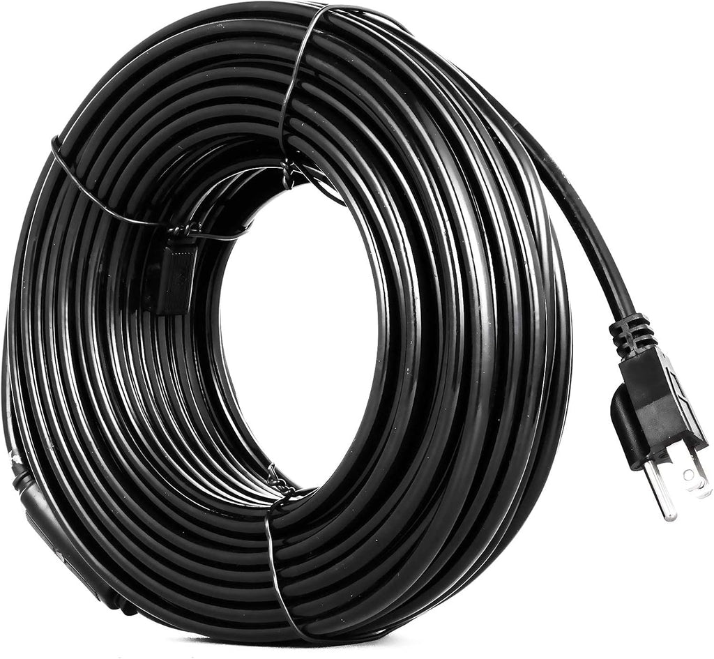 38FT Roof Heat Cable with Thermostat Gutter Heater D8250