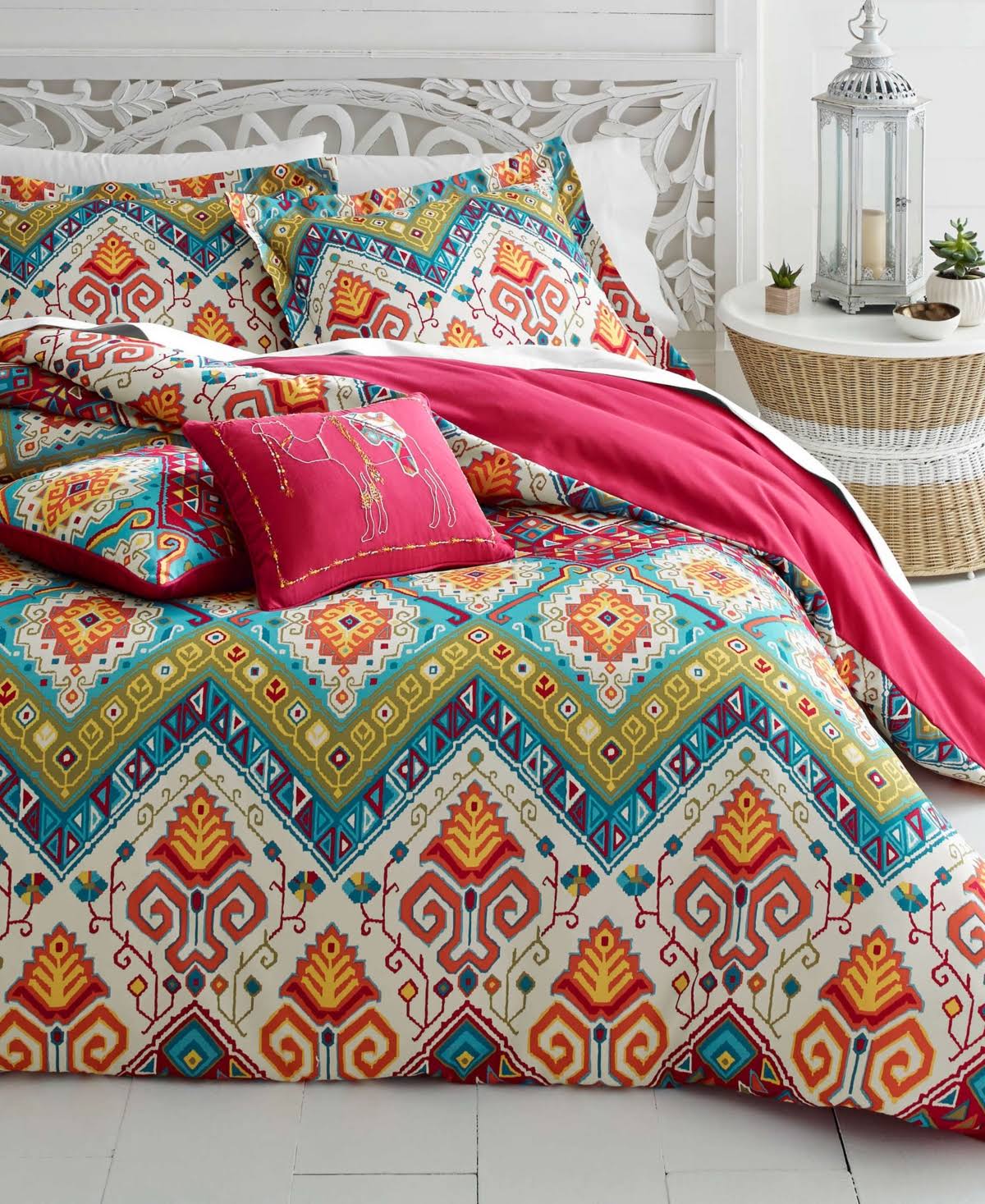 Moroccan Nights Comforter Set - Red - Twin G878