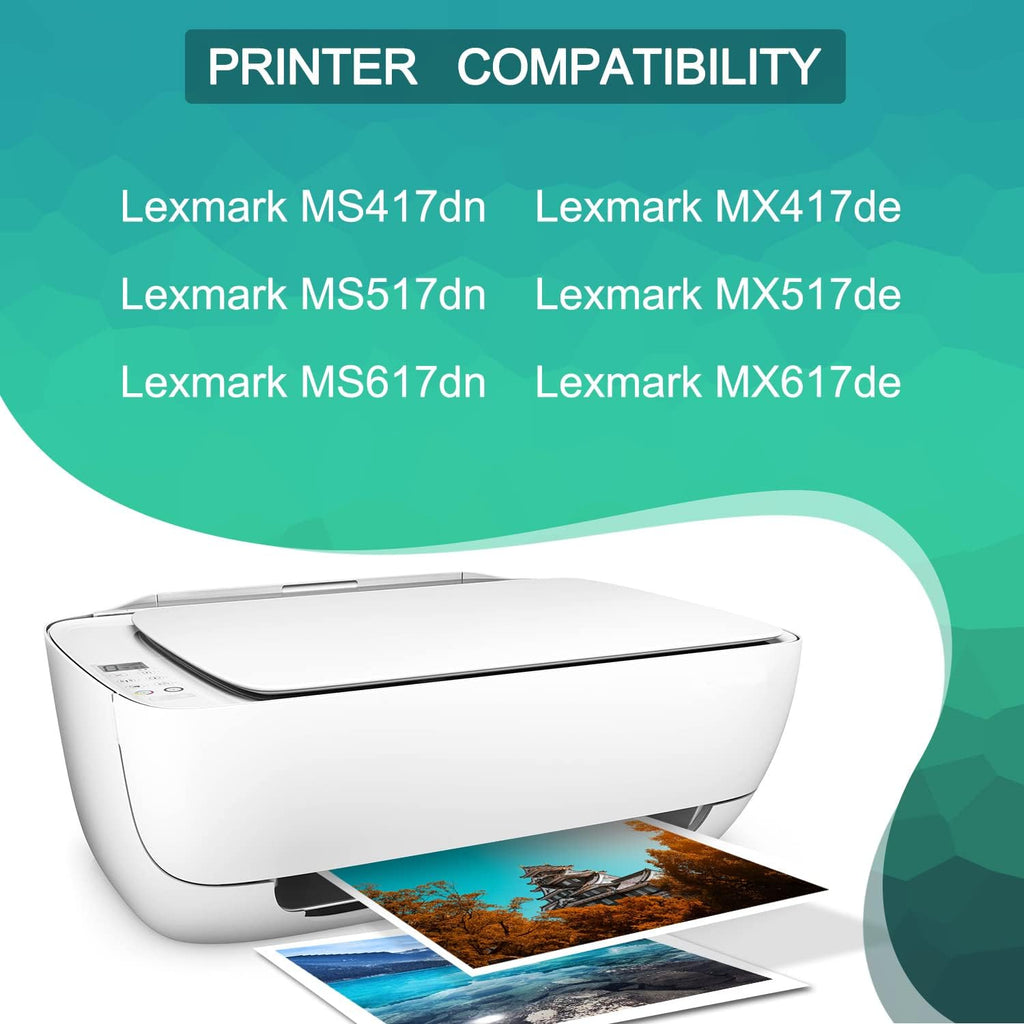Remanufacture Toner Cartridge for Lexmark Printer (1Pack) O9998