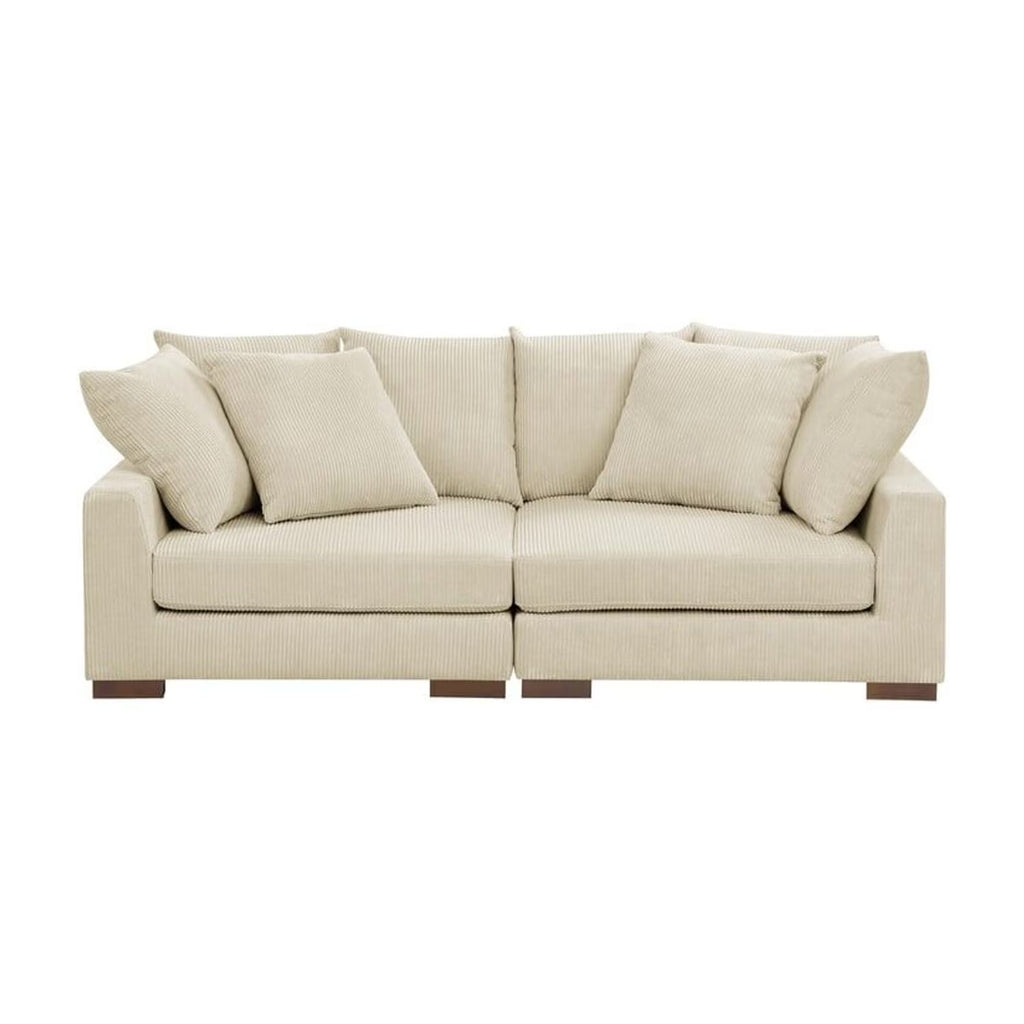 90'' Cordurpy Upholstered Sofa U967
