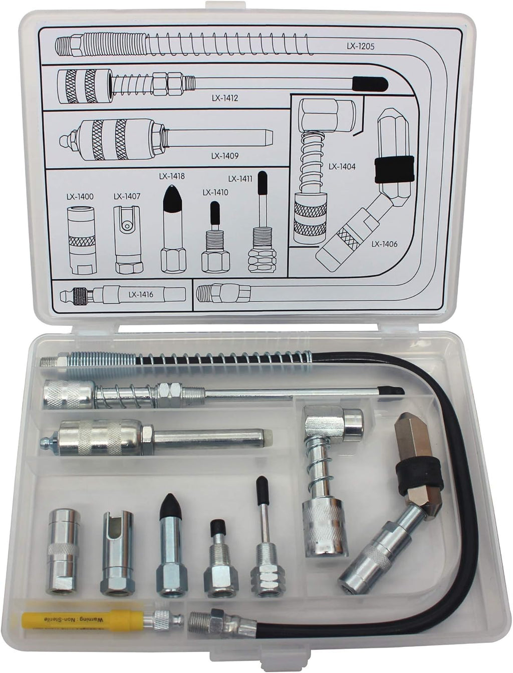 Silver Lubrication Accessory Kit, 11-Piece, Pack of 2 R51749