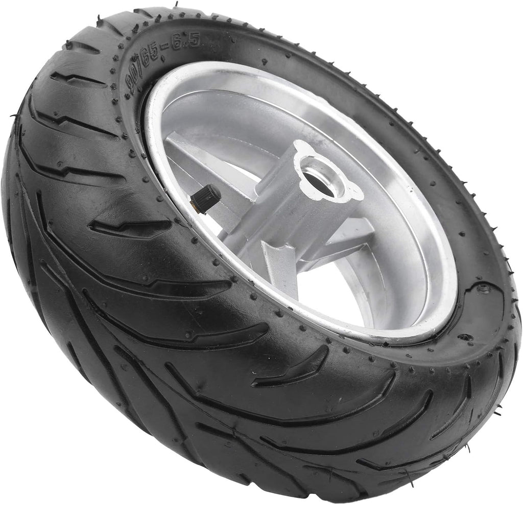 Mini Bike Tire Wheel Tyre Rims Anti-Skid Accessories Fit for 47cc 49cc Pocket Bike Front Wheel Pack of 2 K410