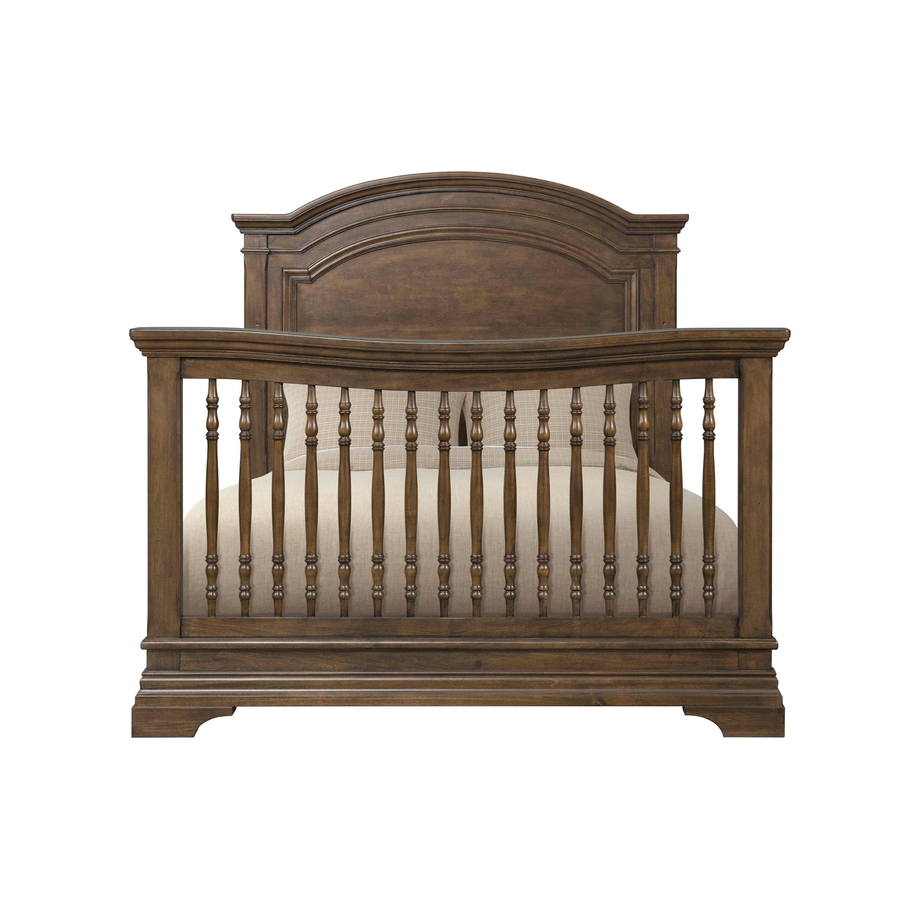 Full Bed Rail Kit, Brushed Rosewood J44233