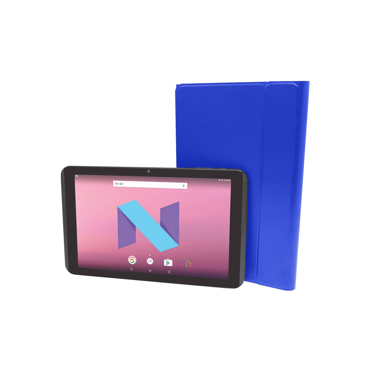 Blue 16 GB Tablet with Docking Keyboard Case P69625