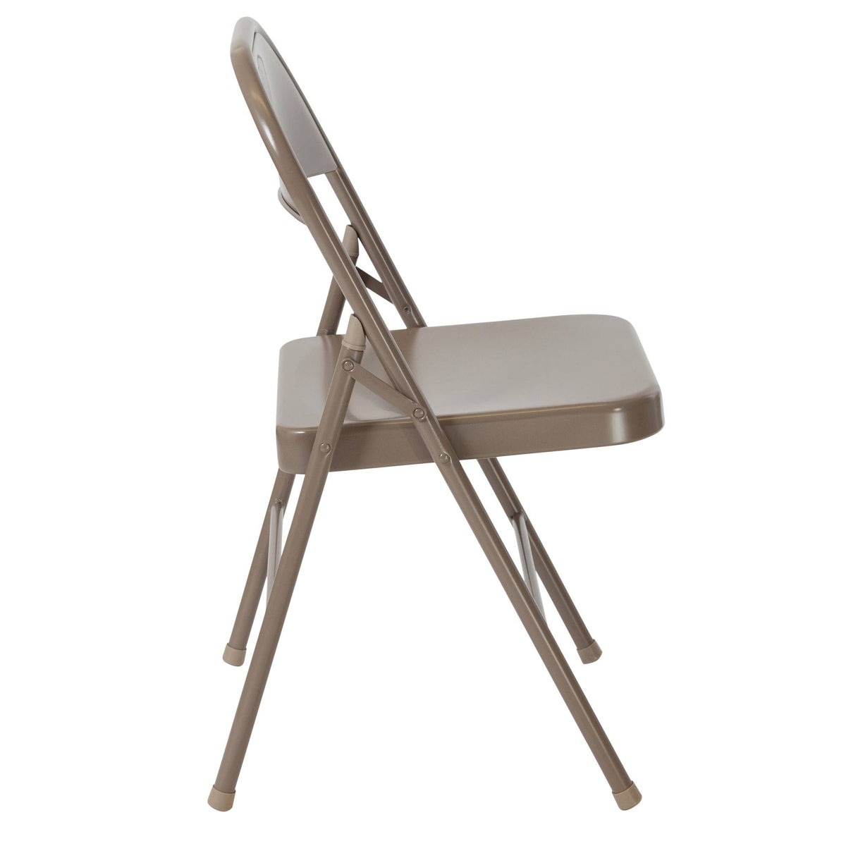 4 Pack Beige Metal Folding Chair X143871