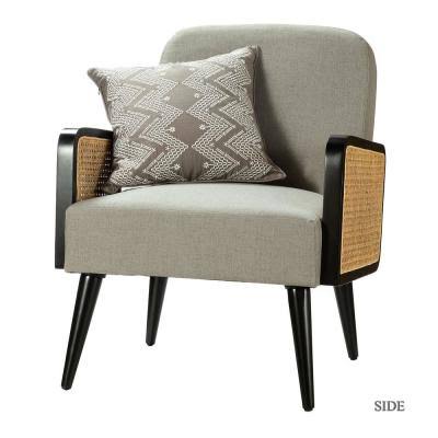 Grey Rattan Armchair S603