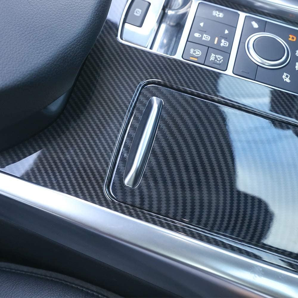 Red Ash Wood Grain ABS Plastic Center Console Cover Trim O5266