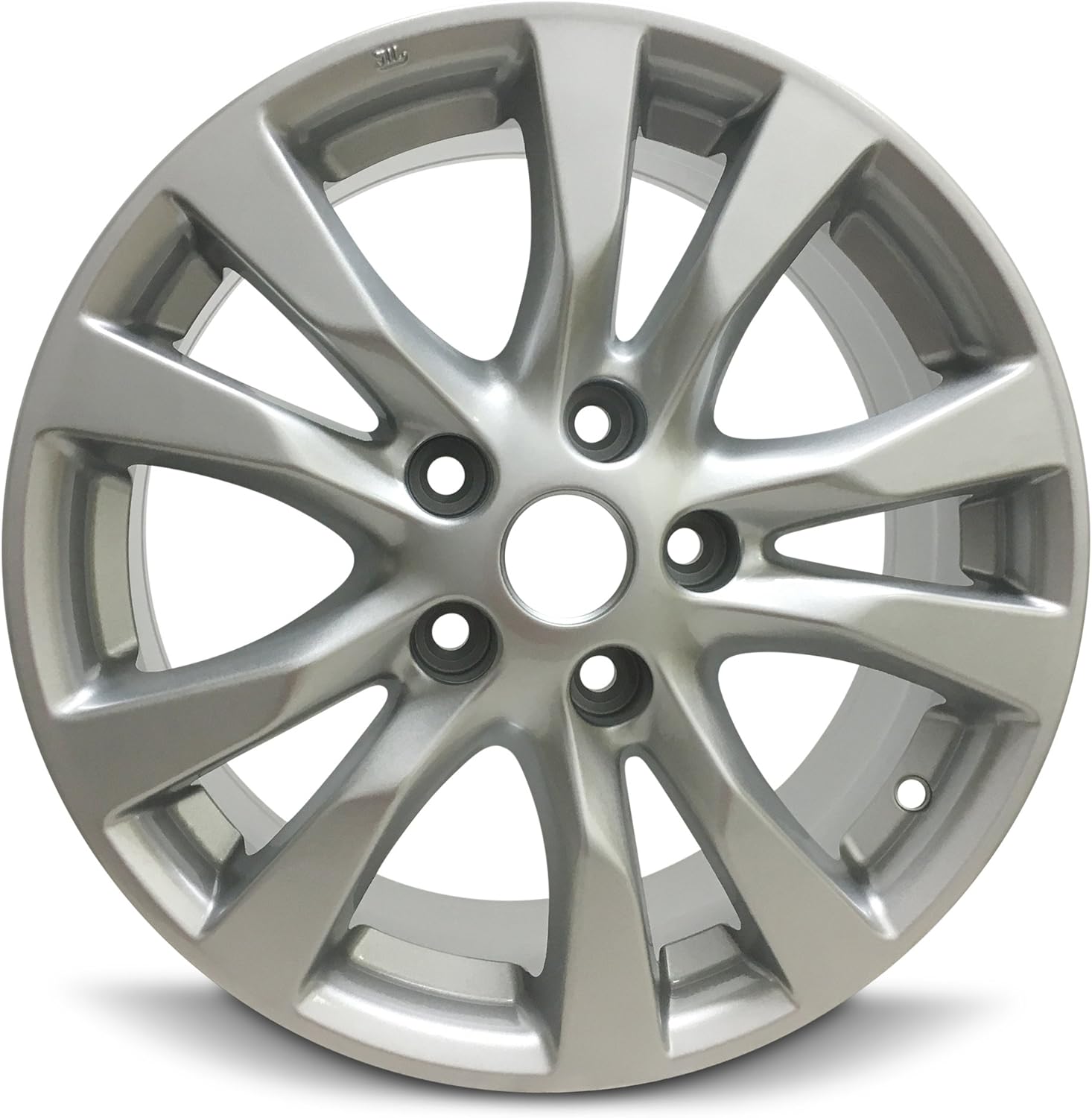 16 inch 5 Lug Silver Aluminum Wheel T5302