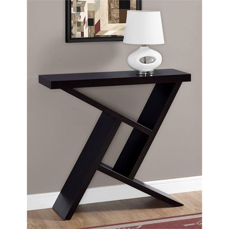 Cappuccino Hall Console Accent Table V38772