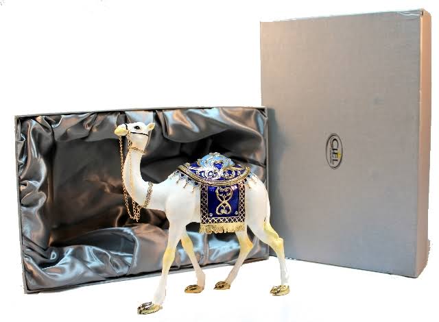 Large Standing Camel Trinket Box H84564