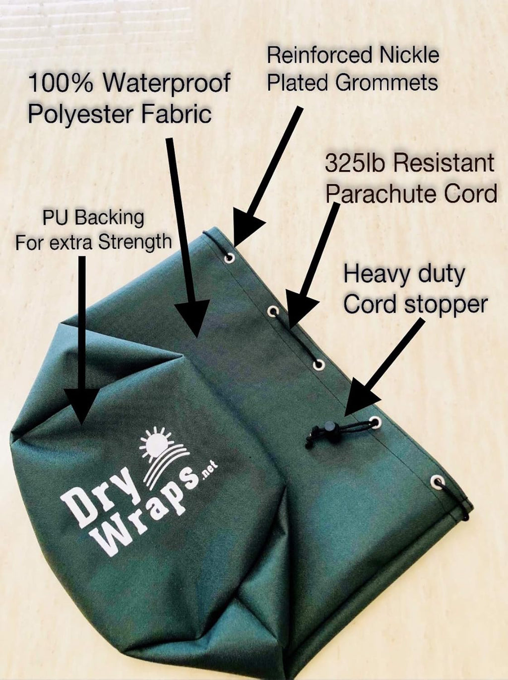 Black Waterproof Trimmer Engine Cover Three Pack S7827