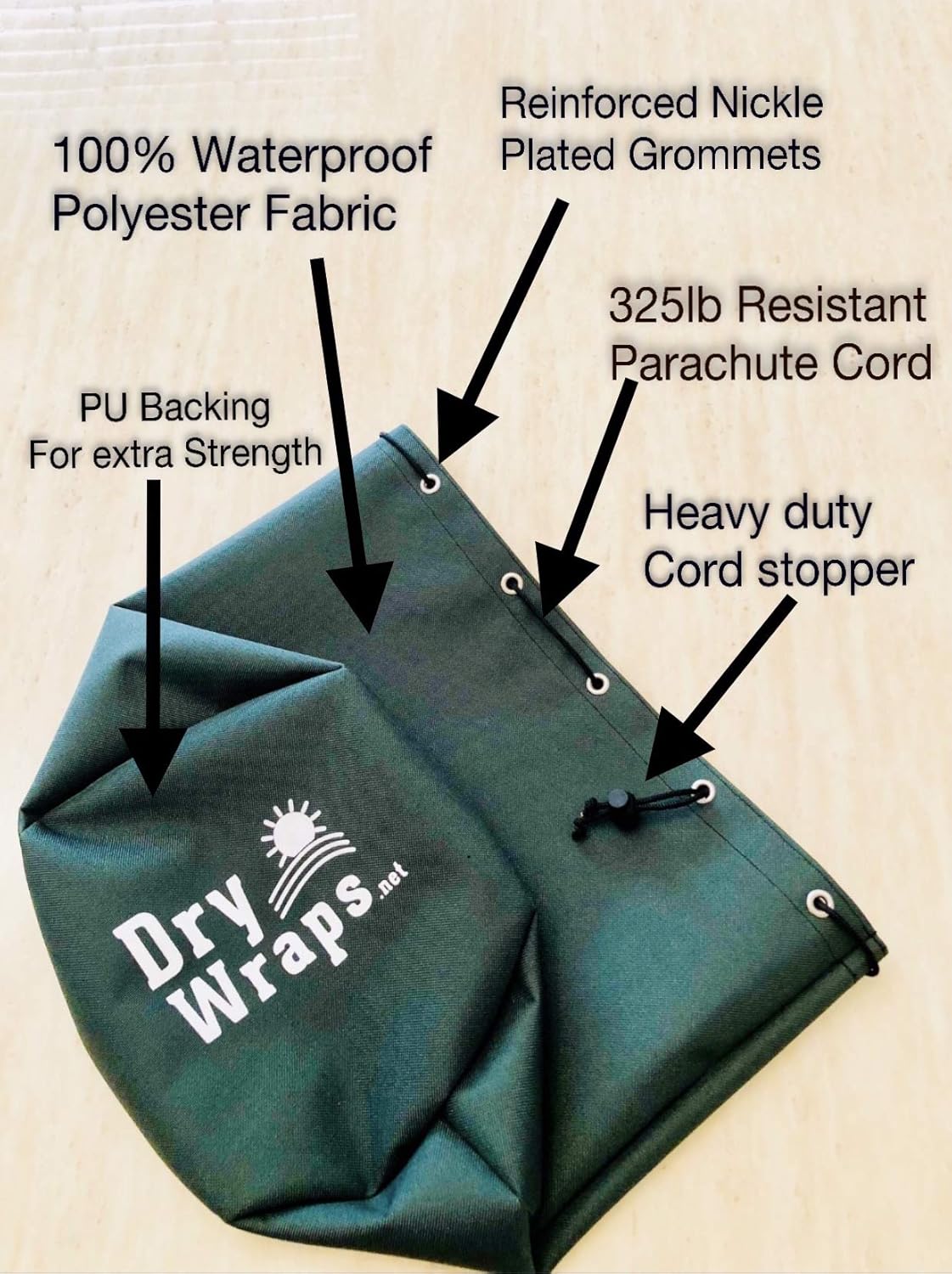 Black Waterproof Trimmer Engine Cover Three Pack S7827