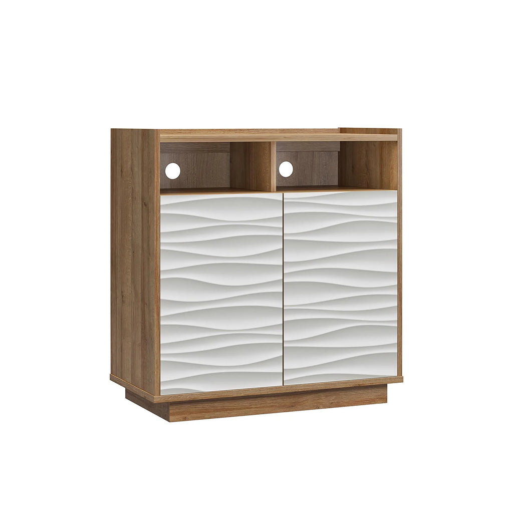 Natural 2-Door Accent Cabinet O795805