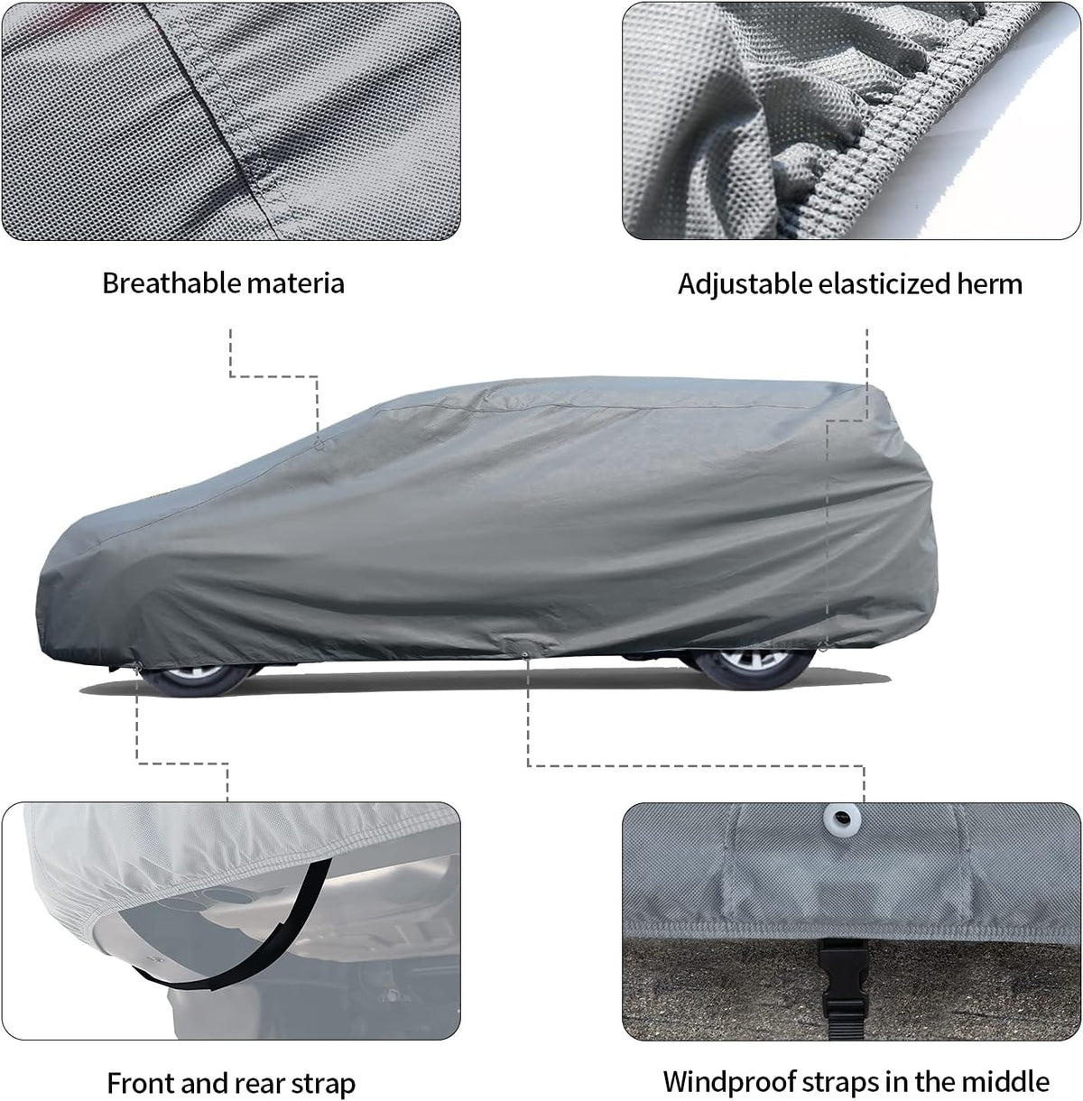 Minivan Car Cover 3 Layer Pack of 2 S89706