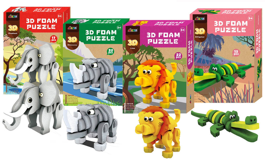 3D Foam Model Art Elephant G36328