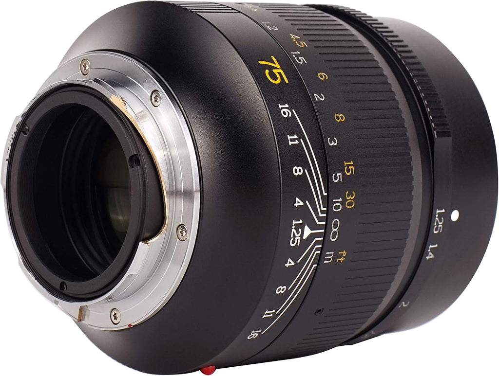75mm F1.25 Fixed Mirrorless Camera Lens F795