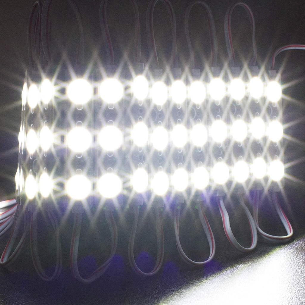 24v Pure White LED Light Module + UL 24v Power Supply Package (60FT) S57619