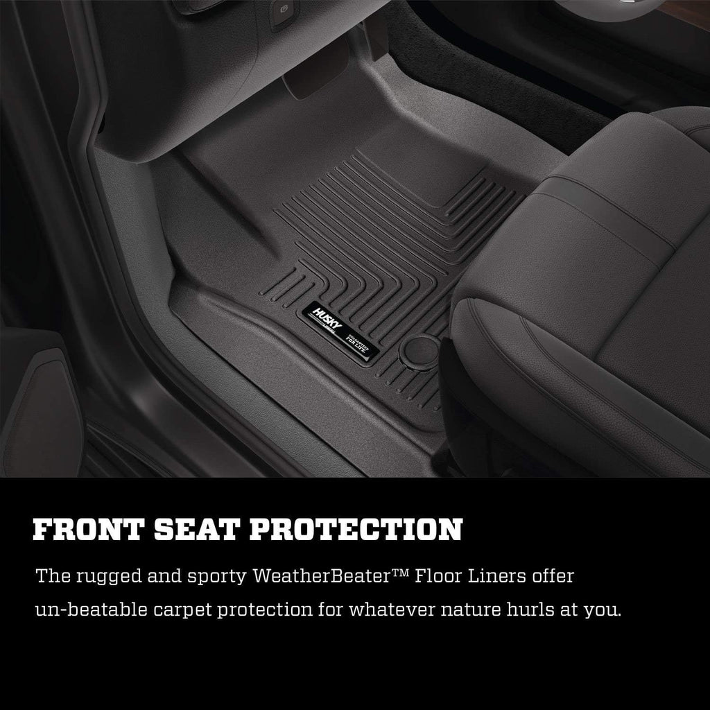 Black Front & 2nd Seat Floor Liners 3 Pcs B81137