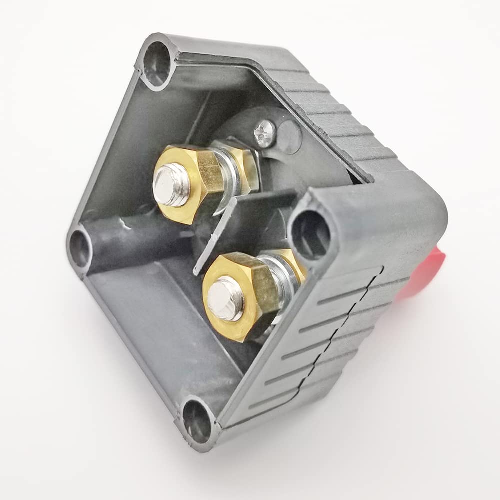 300AMP Brass Silver Plated Power Switch Pack of 2 I3164