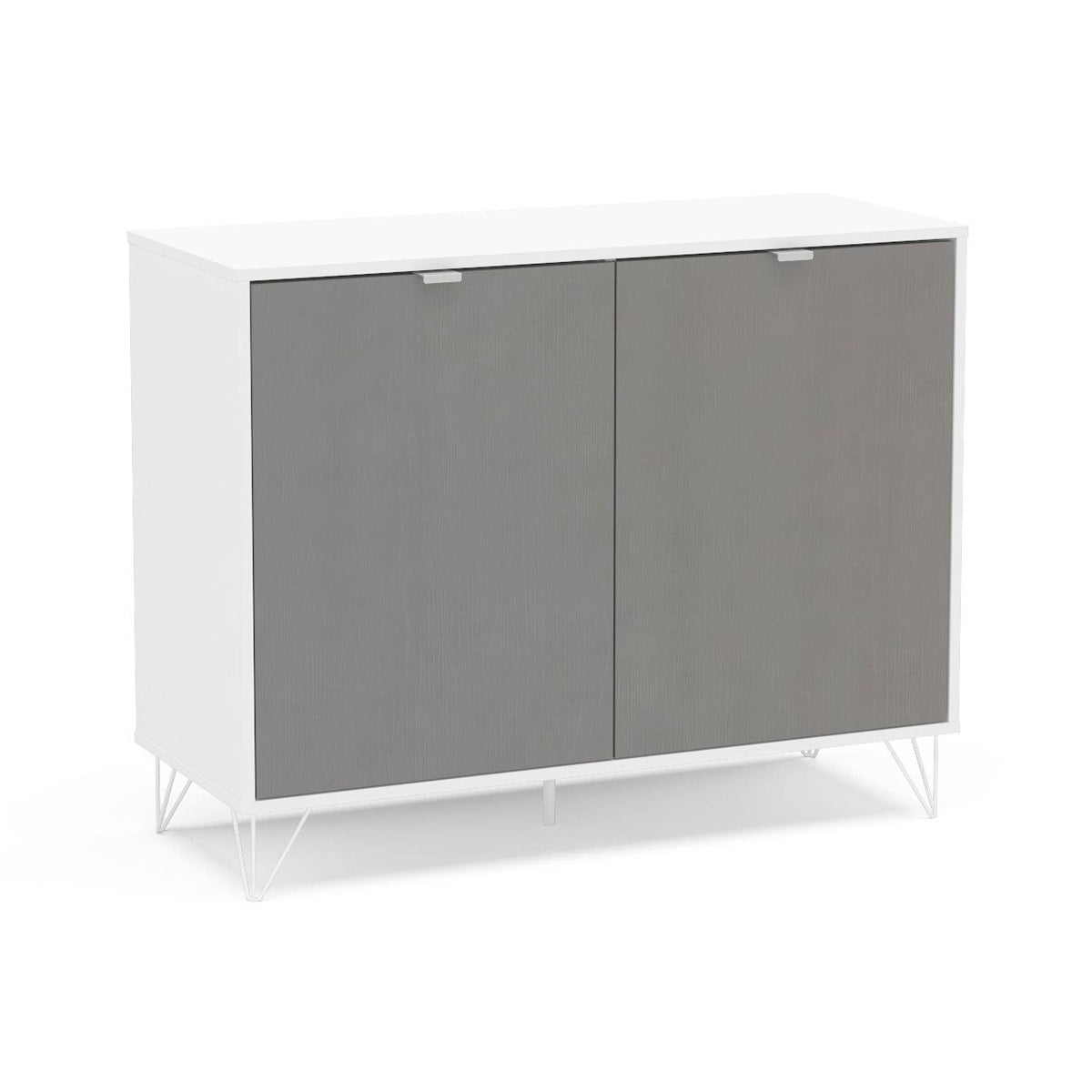 Grey Compact Sideboard R102203