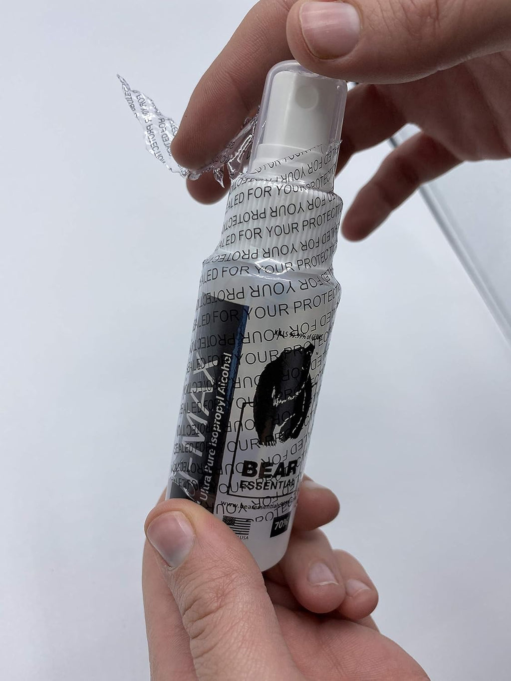40 Spray Bottles 2 OZ Each 70% Isopropyl Alcohol P19673