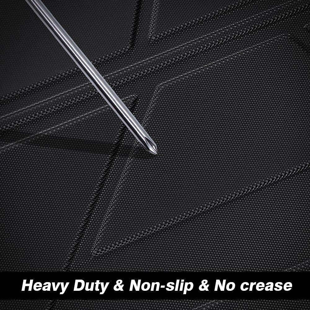 Custom Fit Heavy Duty Rubber Trunk Liner Tray Pack of 2 W5881