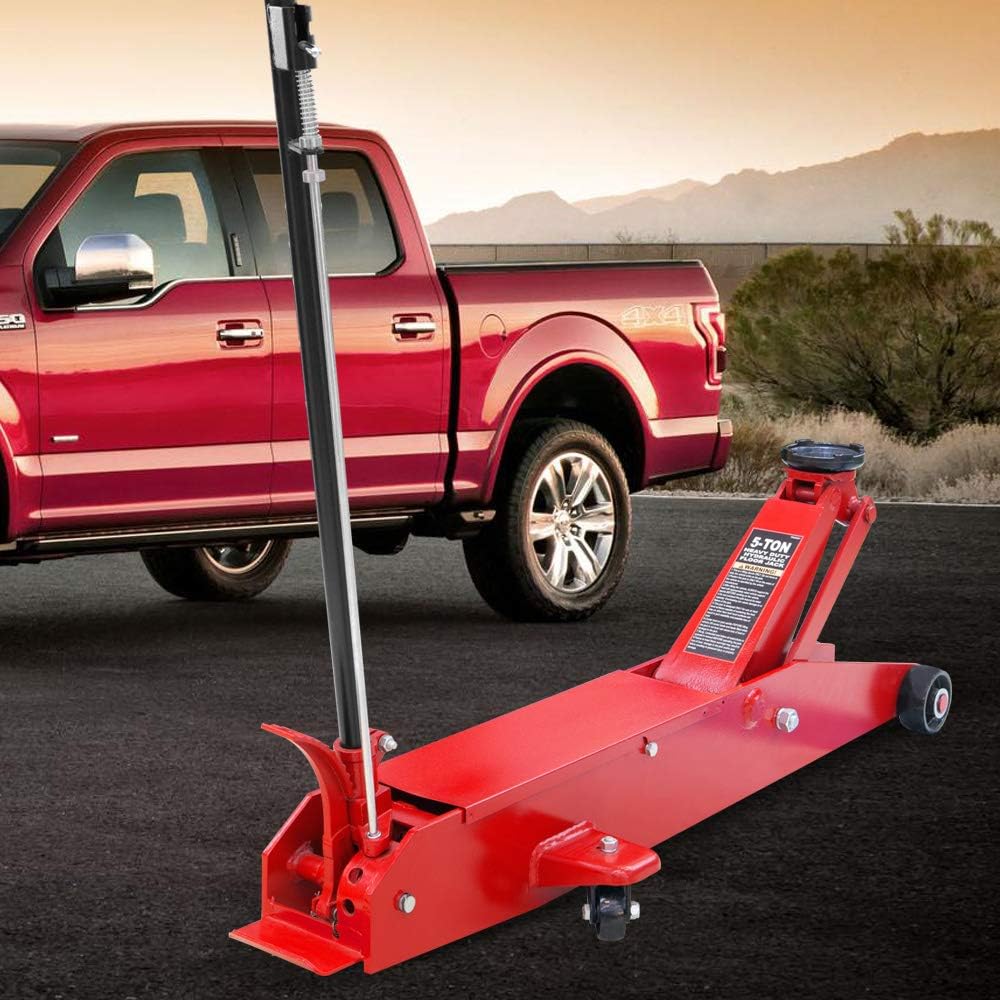 5 Ton Hydraulic Floor Jack with Foot Pedal G5147