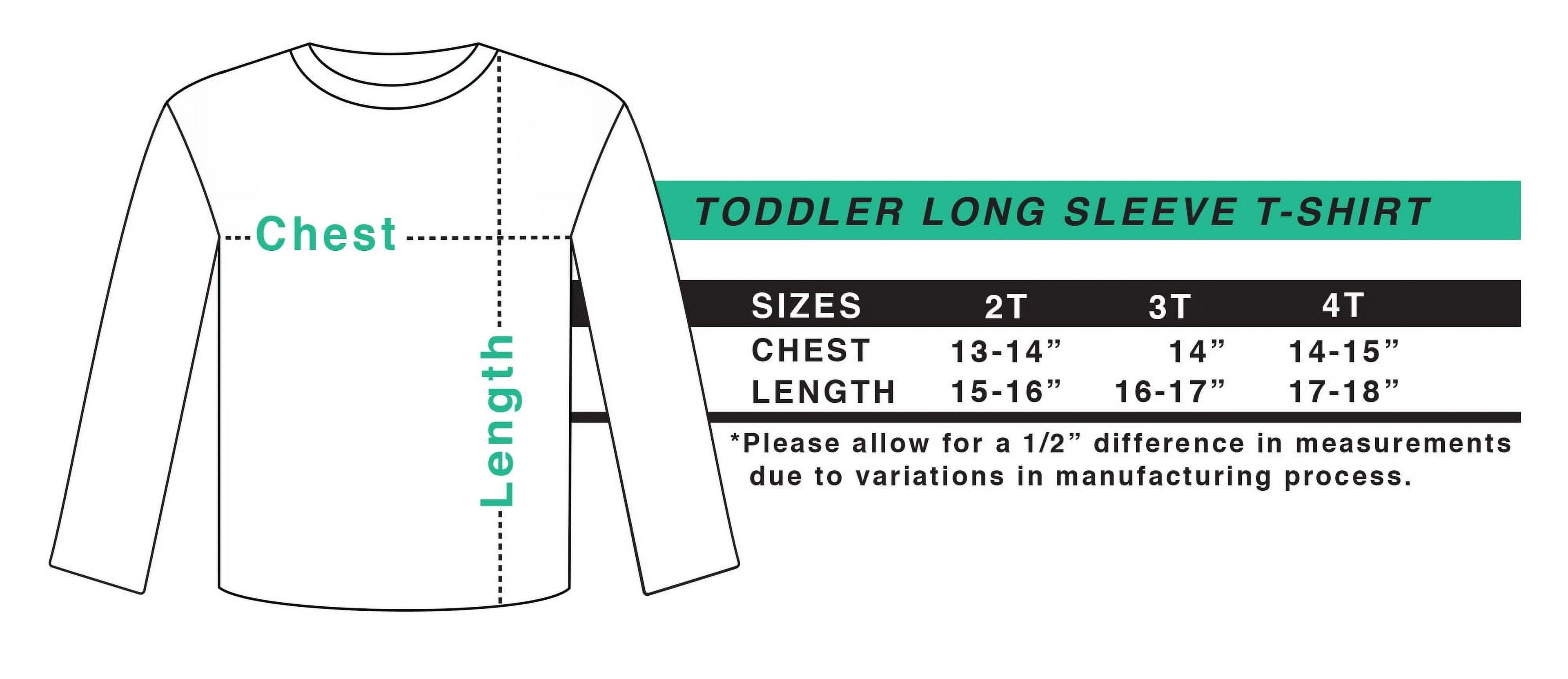 Long Sleeve Toddler T-Shirt P9241