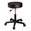 Pneumatic Swivel Rolling Massage Stool Black O5396