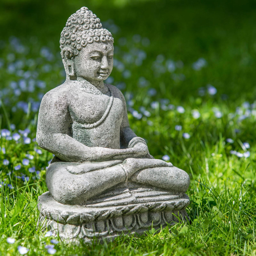 Aged Limestone Buddha Statue N492