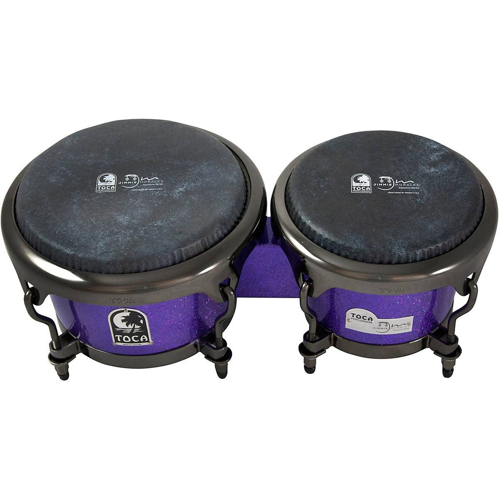 Purple Sparkle Bongos 7 and 8.5 in. E848054