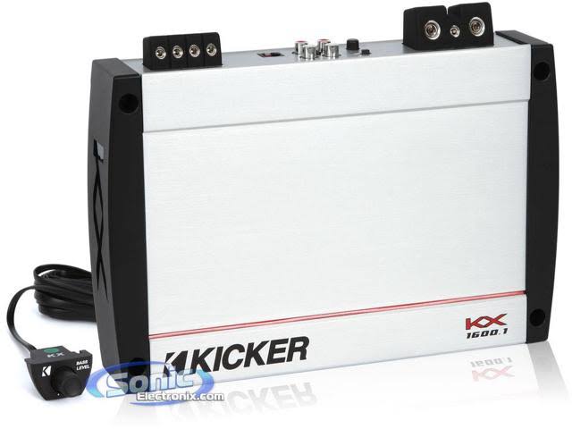 Kicker KX 1600.1 Class D Mono Car Amplifier S10438
