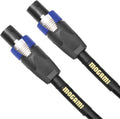 20 Foot 4-Pole Speaker Cable with speakON Male Plugs J8844