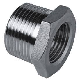 Cast Pipe Fitting Hex Bushing 2 x 1/4 NPT Male x Female, Pkg Qty 10 A9832