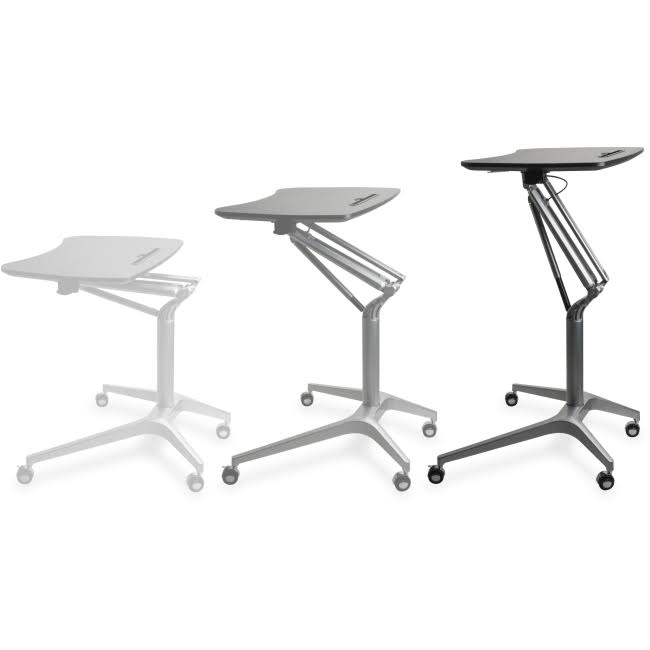 Black Laminate Top Mobile Laptop Caddy A9167