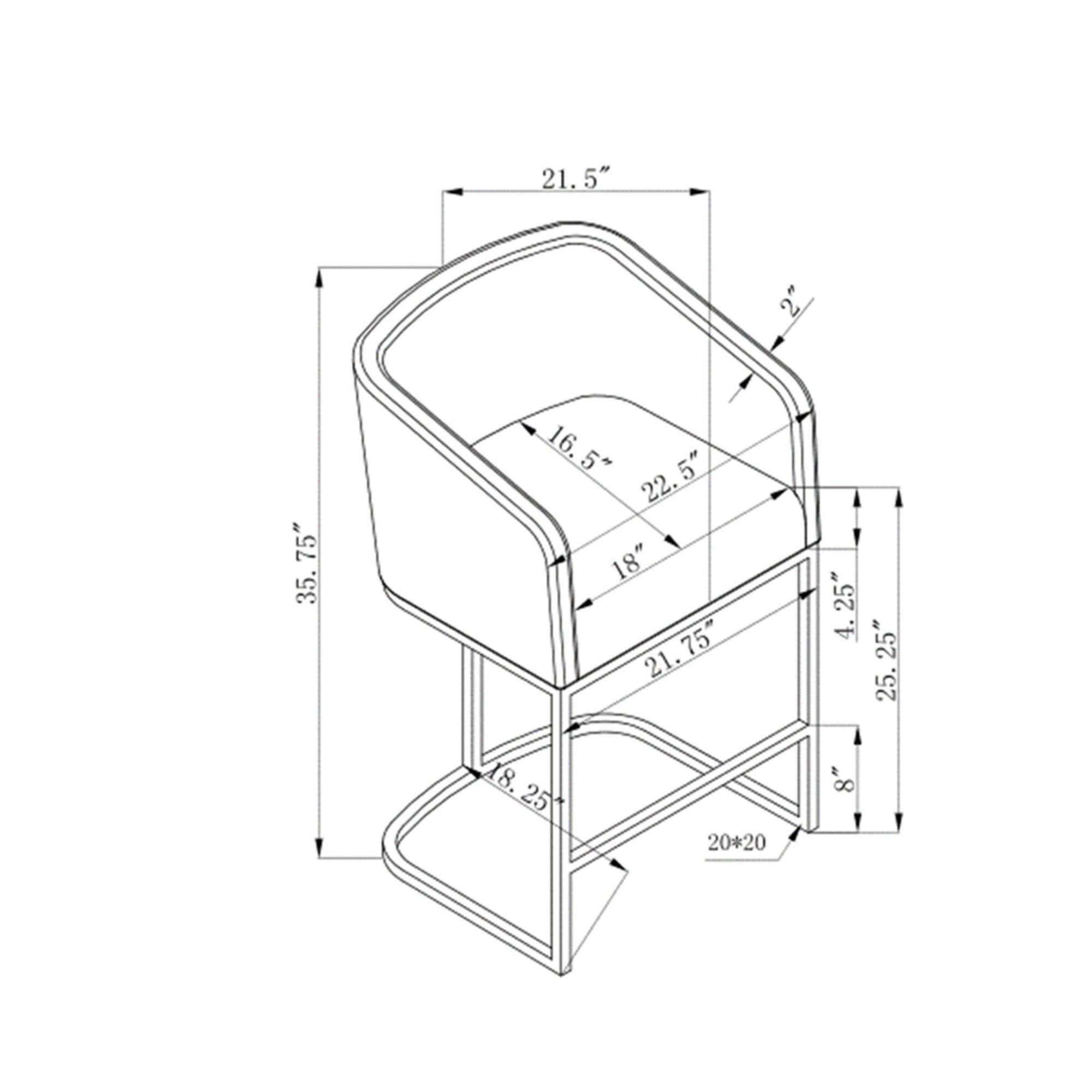 Grey Counter Stool H83084