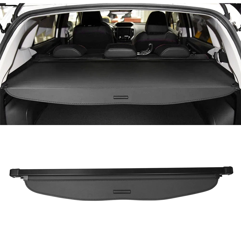 Tonneau Cargo Shade Cover Black Vinyl Aluminum Rod I828687