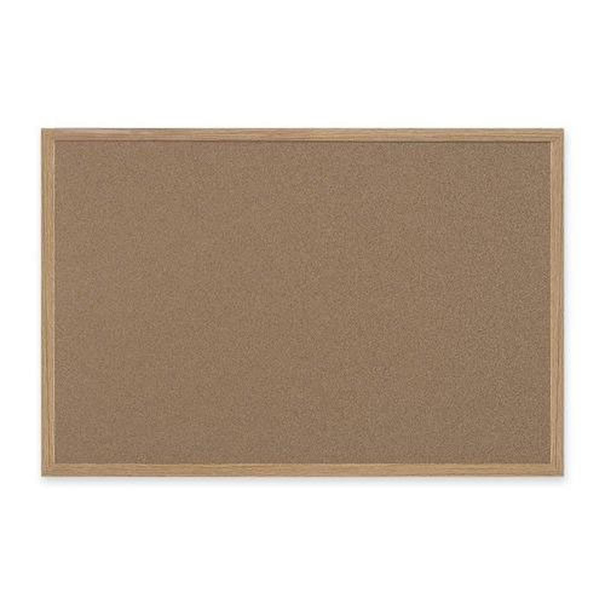 Natural Oak Frame Cork Bulletin Board A357