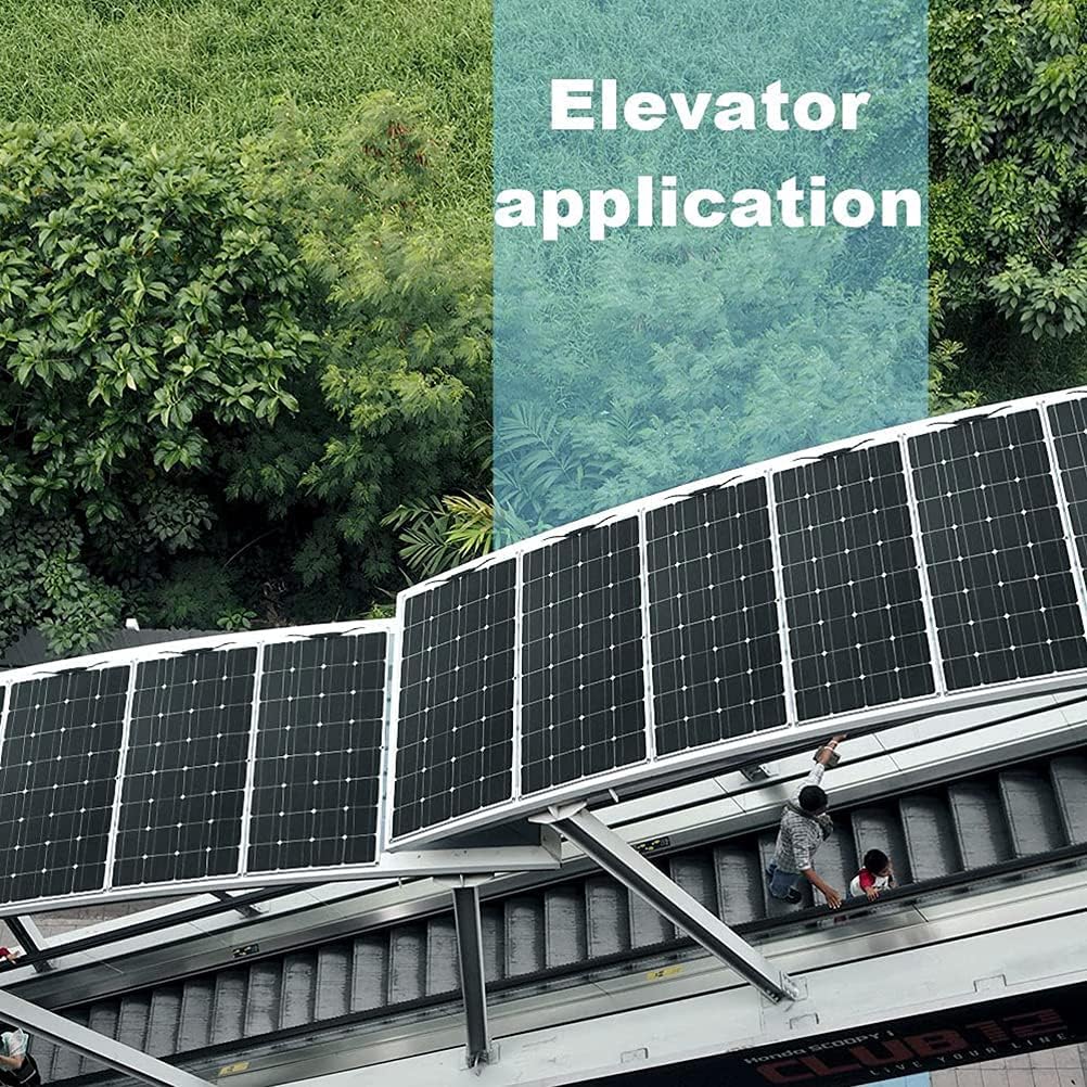 600W 2X 300W PET Flexible Mono Solar Panel with 40A Controller Q9395